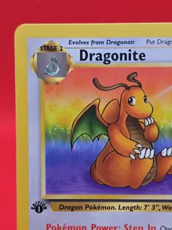 Pokemon Dragonite 19/62 1st Edition Fossil Non-Holo Rare WOTC 2000 Near Mint - Image 3