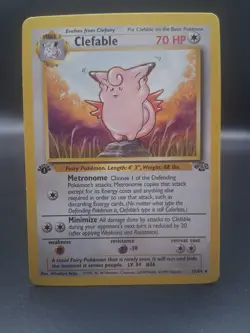 Pokemon 1st Edition Clefable 17/64 Jungle Rare 1999 WOTC Near Mint NM - Image 2