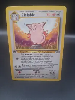 Pokemon 1st Edition Clefable 17/64 Jungle Rare 1999 WOTC Near Mint NM - Image 4
