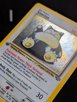 Snorlax 11/64 Jungle Pokemon VLP 1st Edition HOLO - Image 3