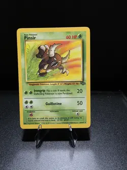 Pokemon TCG Pinsir Jungle Card 25/64 Unlimited Rare Non-Holo, WOTC - Image 1