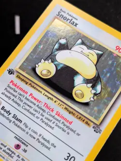 Snorlax 11/64 Jungle Pokemon VLP 1st Edition HOLO - Image 2