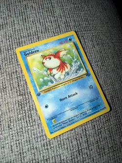 Pokemon TCG Goldeen Jungle 53/64 Regular 1st Edition Common - Image 1