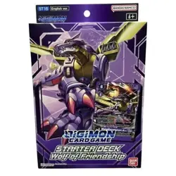 Digimon English Trading Card Game - Starter Deck ST-16 - WOLF OF FRIENDSHIP -New - Image 1
