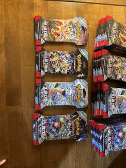 Pokemon Stellar Crown Sleeved Booster Pack Lot (Set of 4) Full Art Set Sealed - Image 2