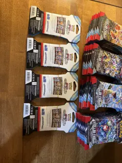 Pokemon Stellar Crown Sleeved Booster Pack Lot (Set of 4) Full Art Set Sealed - Image 3