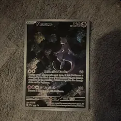 Pokemon TCG Mewtwo Lot: SVP 052 Promo + Team Rocket's Mewtwo ex 213/182 - Image 4