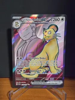 Team Rocket's Persian EX - UR - Destined Rivals 219/182 - NM - Pokemon Card - Image 1