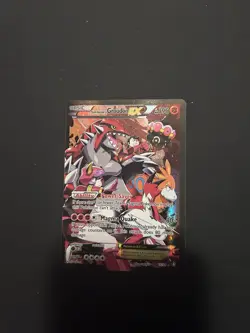 Team Magma's Groudon EX #15/34 Double Crisis Pokemon Card Good/Fair - Image 1