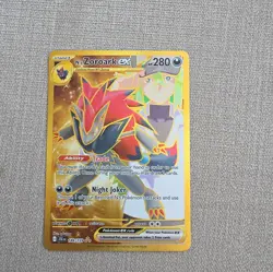 Pokemon TCG Journey Together N's Zoroark EX Hyper Rare Card 189/159 - Image 1