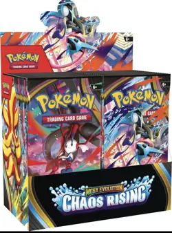 Mega Evolution Chaos Rising Booster Box | Factory Sealed | Pokemon TCG - Image 1