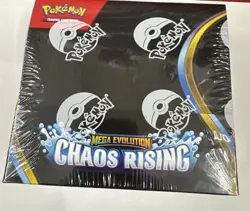 Chaos Rising Booster Box Factory Sealed Pokemon TCG - Aus Stock Box Of 36 - Image 1