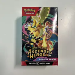 Pokemon TCG Mega Evolution: Ascended Heroes Booster Bundle Box 6 Packs *Sealed* - Image 1