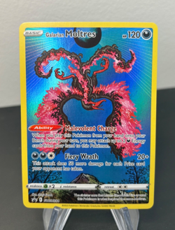 2023 Pokemon Galarian Moltres Black Star Promo SWSH284 Card NM - Image 1