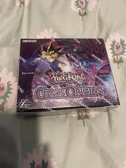 YuGiOh TCG Chaos Origins : Sealed Booster Box of 24 Packs - 1st Edition - EN - Image 1