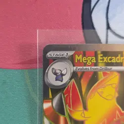 Mega Excadrill EX 103/084 PBL Rare Holo English Pokemon TCG Card HP 340 2026 - Image 2