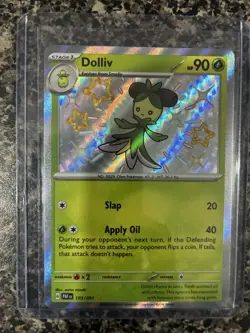Pokemon TCG Dolliv 103/091 Paldean Fates Shiny Holo Rare ENG 2024 NM - Image 1