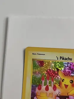 Pokemon Celebrations Pikachu 24/53 Holo Birthday Card Classic Collection - Image 2