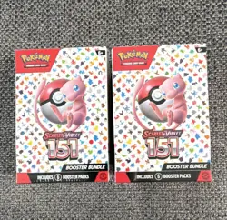 Pokemon Pokemon TCG Scarlet & Violet 151 Booster Bundle 2-Box Lot English 2023 - Image 1