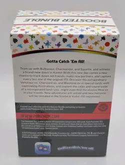 Pokemon TCG Scarlet & Violet 151 Booster Bundle Sealed English 2023 (6 Packs) - Image 3