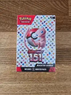 Pokemon TCG 151 Scarlet and Violet Booster Bundle Sealed 820650853210 - Image 1