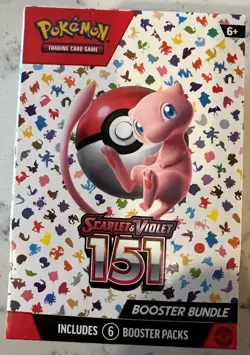 Pokemon TCG Scarlet and Violet 151 Booster Bundle Set - 290-85321 820650853210 - Image 1