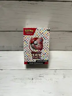 Pokemon TCG Scarlet & Violet 151 Card Booster Bundle(6 Booster Packs) Sealed - Image 1