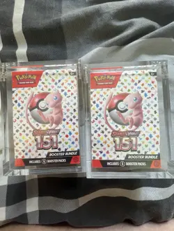 Pokemon TCG 151 Scarlet and Violet Booster Bundle (6 Packs) x2 - Image 1