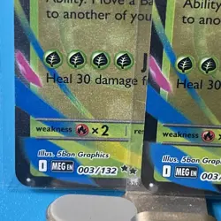 Mega Venusaur EX Pokemon Card 003/132 - Image 5