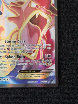 Gyarados EX 114/122 Ultra Rare BREAKpoint Pokemon TCG Holo Near Mint NM - Image 5
