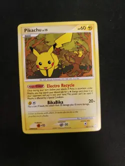Pikachu 94/123 Common Non Holo Pokemon TCG Mysterious Treasures LP - Image 1