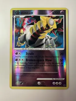 2009 - Pokemon Platinum Reverse Holo - Giratina Lv.59 27/127 Rare TCG - Image 1