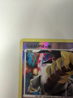 2009 - Pokemon Platinum Reverse Holo - Giratina Lv.59 27/127 Rare TCG - Image 2