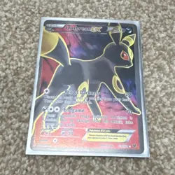 Pokemon TCG Umbreon EX 119/124 Fates Collide Ultra Rare Holo English Card - Image 1