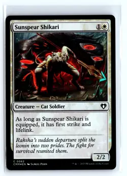 FOIL Sunspear Shikari Commander Masters - MTG Magic the Gathering Card - Image 1