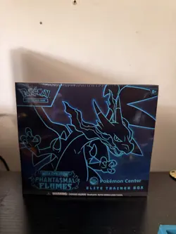 Phantasmal Flames Pokemon Center ETB Elite Trainer Box (SEALED) - Pokemon TCG - Image 1