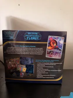Phantasmal Flames Pokemon Center ETB Elite Trainer Box (SEALED) - Pokemon TCG - Image 3