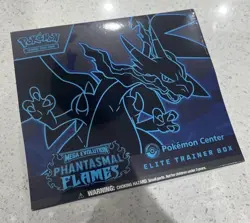 Pokemon TCG Phantasmal Flames Pokemon Center ETB Elite Trainer Box-NEW - Image 1