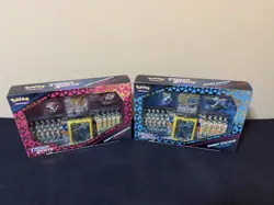 2x - Crown Zenith Shiny Zamazenta & Zacian Premium Figure Collection Box Pokemon - Image 1
