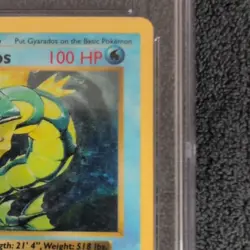 Pokemon Gyarados 6/102 CGC 4.5 Holo 1st Edition Shadowless Base Set English 1999 - Image 2