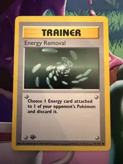 Energy Removal - Base Set - 1st Edition - 92/102 - English - Pokemon TCG - Image 1