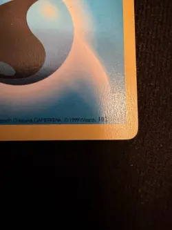 Pokemon Card - Water Energy Base Set Shadowless 102/102 1st Edition WOTC MP - Image 5