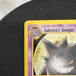 Pokemon Sabrina's Gengar 29/132 Gym Challenge 1st Edition Rare Regular 90 HP - Image 3
