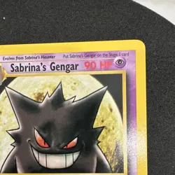 Pokemon Sabrina's Gengar 29/132 Gym Challenge 1st Edition Rare Regular 90 HP - Image 4