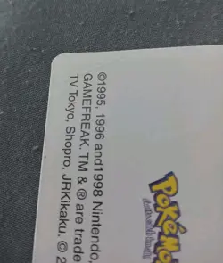 Hasbro Pokemon Charizard Lenticular 3D Card Promo Vintage 2000 TV Show Anime LP - Image 4