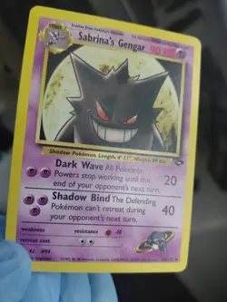 Sabrina's Gengar Rare Gym Challenge 29/132 Unlimited Near Mint Pokemon - Image 3