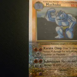 Pokemon Card - Machoke 51/110 - Legendary Collection Reverse Holo Vintage WOTC - Image 3
