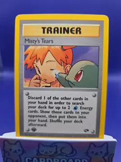 Pokemon TCG Misty's Tears 118/132 Gym Challenge 1st Edition Uncommon Regular - Image 1