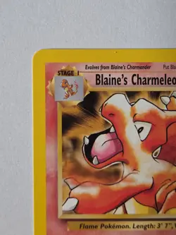 Pokemon TCG Blaine's Charmeleon Gym Challenge 31 Regular Unlimited Uncommon - Image 4