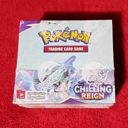 Pokemon TCG Sword & Shield Chilling Reign English Sealed Booster Box - Image 1